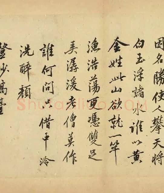 沈周行书《自书诗册》_09
