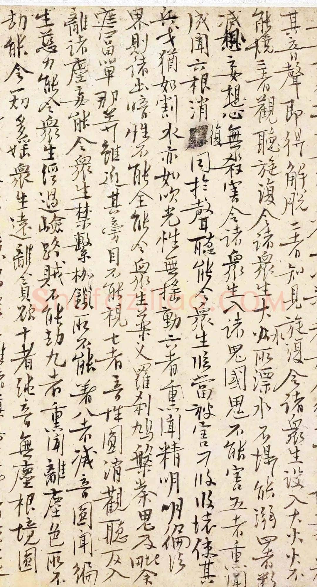 王安石《行书楞严经旨要、过从帖》