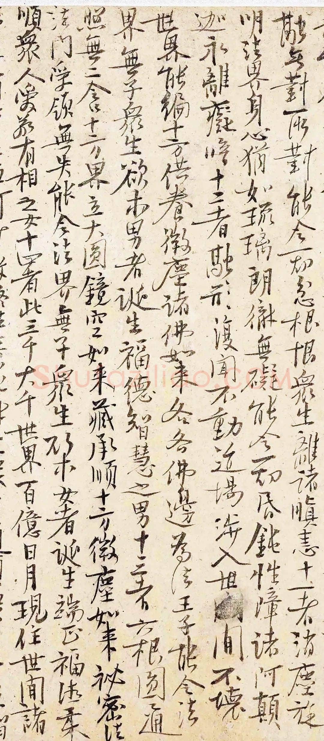 王安石《行书楞严经旨要、过从帖》