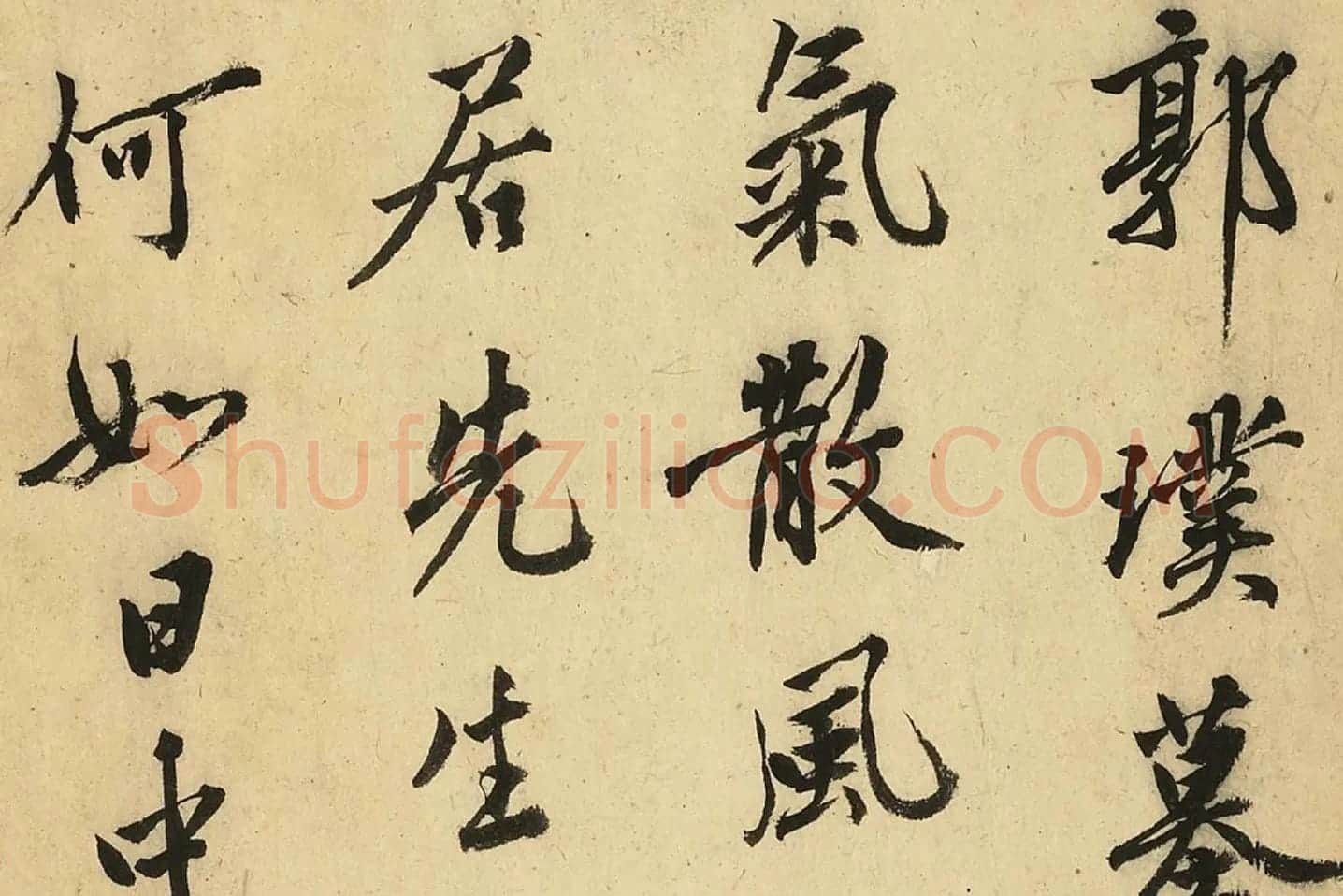 沈周行书《自书诗册》局部 (12)