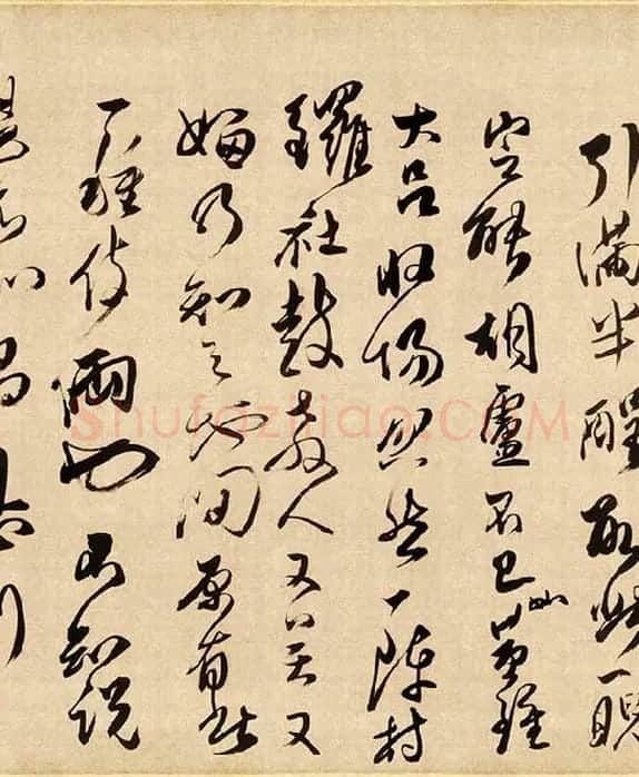 傅山草书《贺毓青丈五十二得子诗》_04