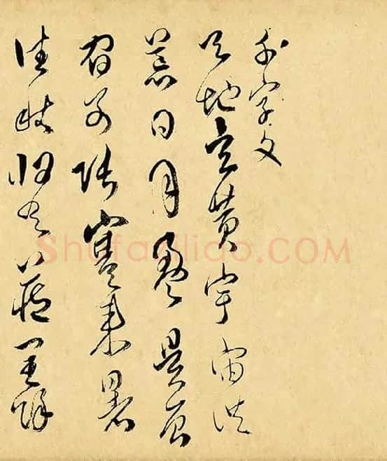 傅山《草书千字文》_22