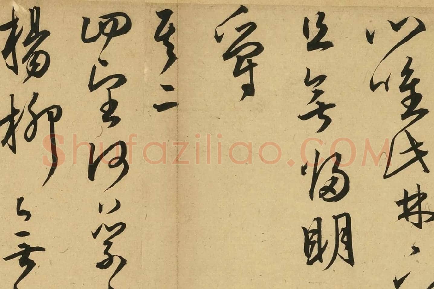 王宠草书诗册局部 (3)