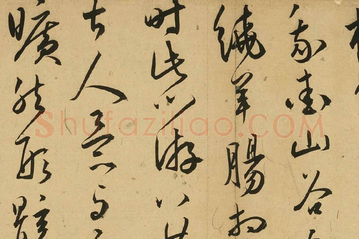 王宠草书诗册局部 (5)