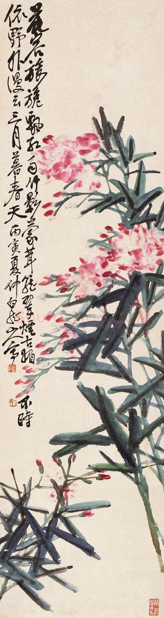 王震绘画作品