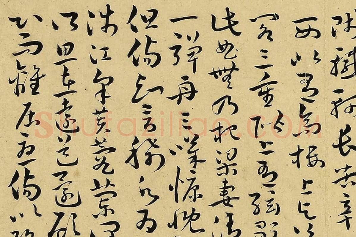 王宠真草书《书诗经二南古诗十九首》局部 (9)