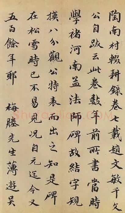 褚遂良楷书《孟法师碑》 (6)