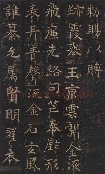 褚遂良楷书《孟法师碑》 (8)