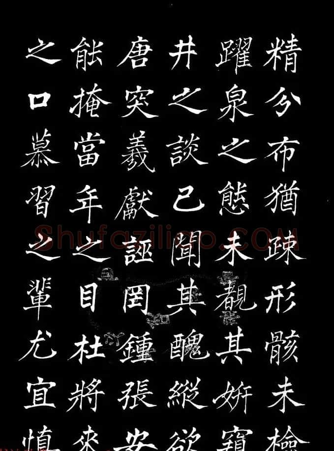 姜东舒中楷字帖欣赏《书谱》 | 毛笔楷书字帖
