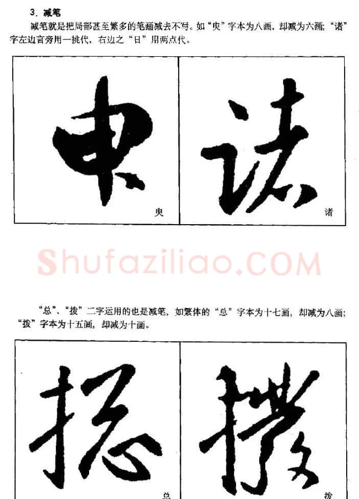 行书字帖下载《王羲之行书技法》 | 毛笔行书字帖