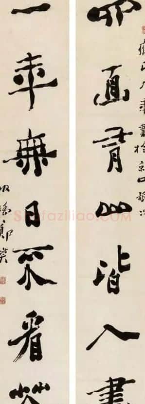 清代郑板桥对联书法作品欣赏 | 书法名家作品欣赏