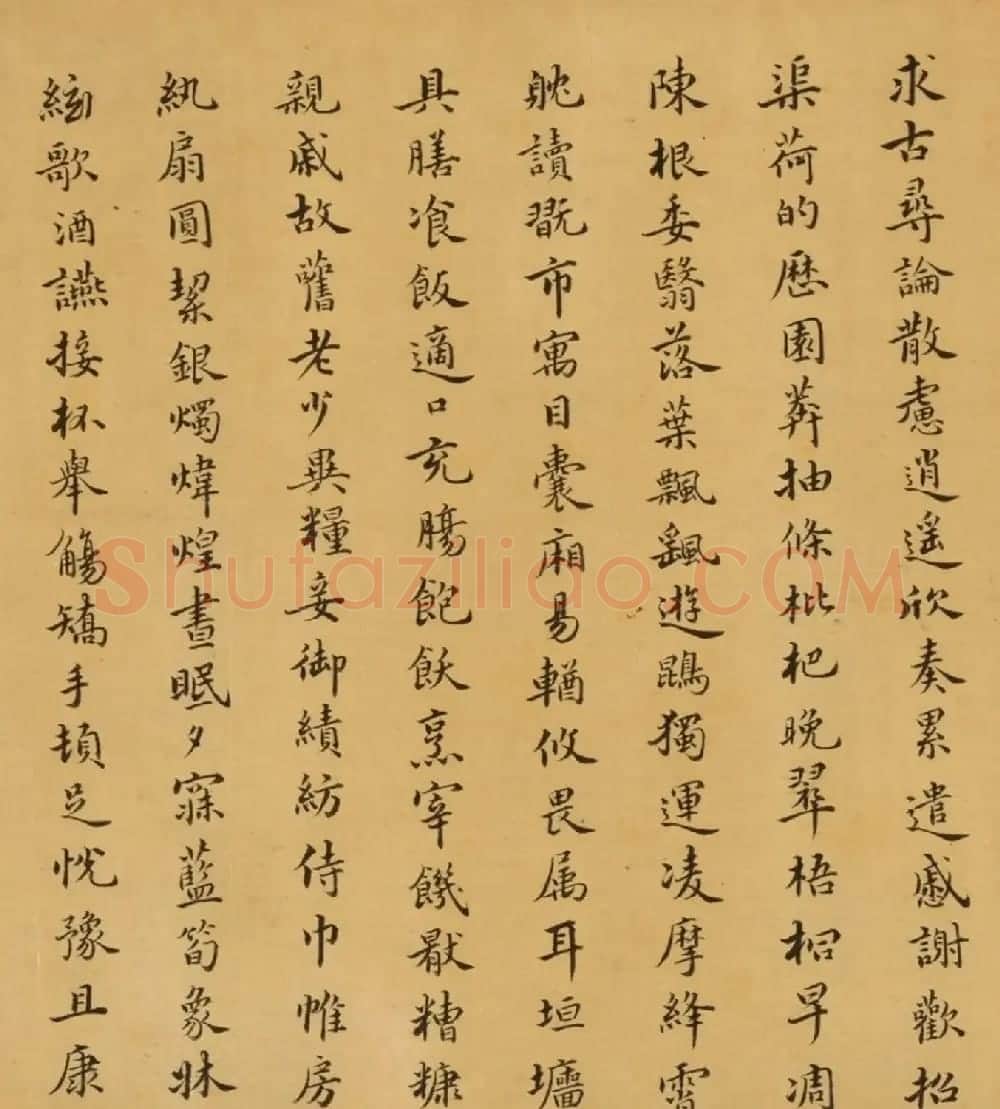 明代许光祚楷书千字文卷 | 书法长卷