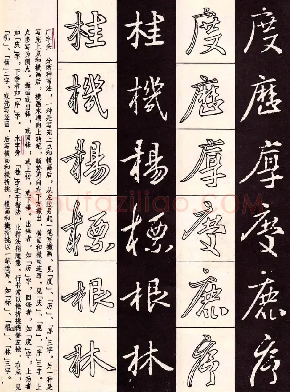 字帖分享:《王羲之圣教序及其笔法》 | 毛笔行书字帖