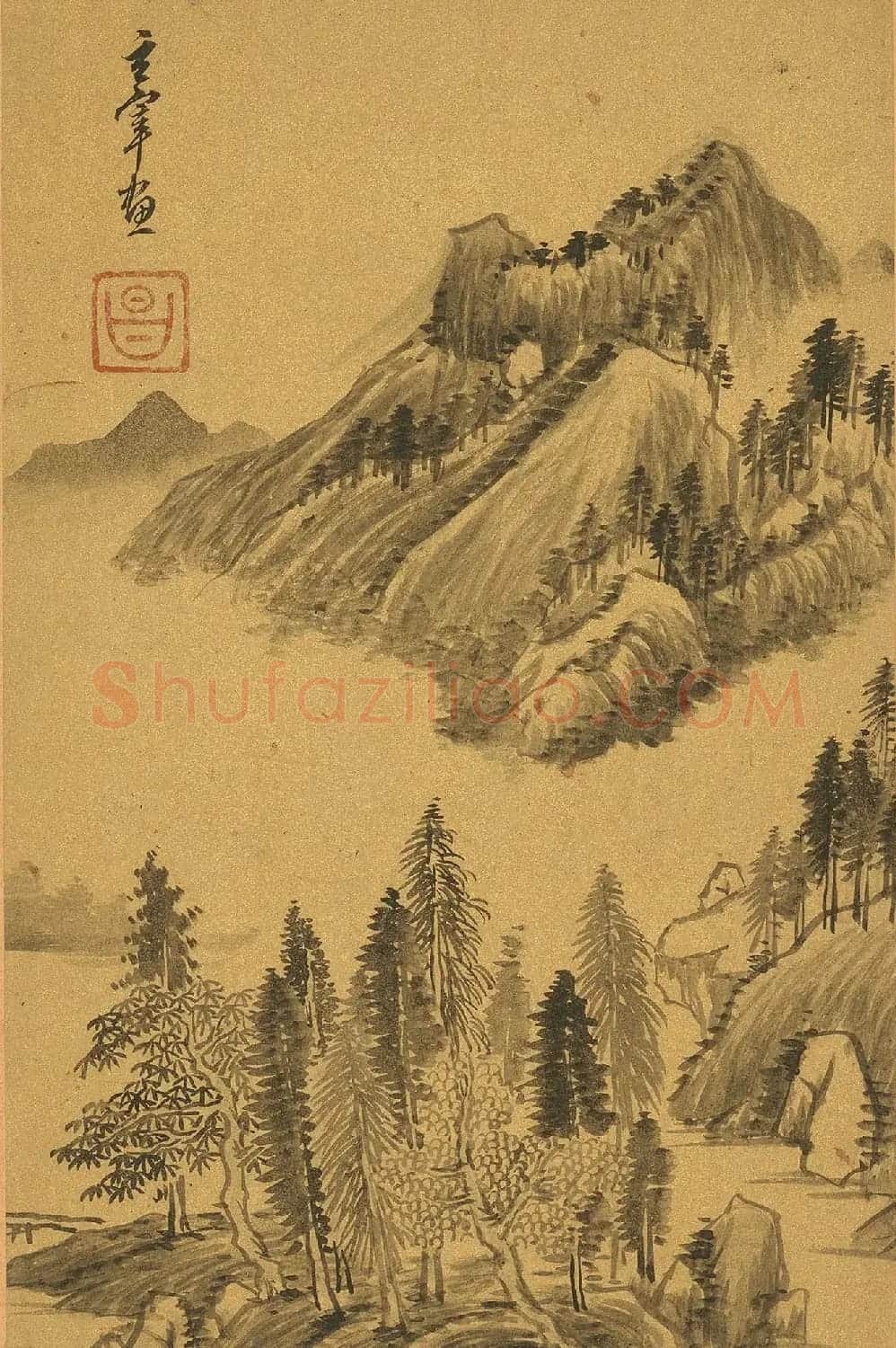董其昌字画欣赏《香光书画真迹》 | 传世书法作品精选