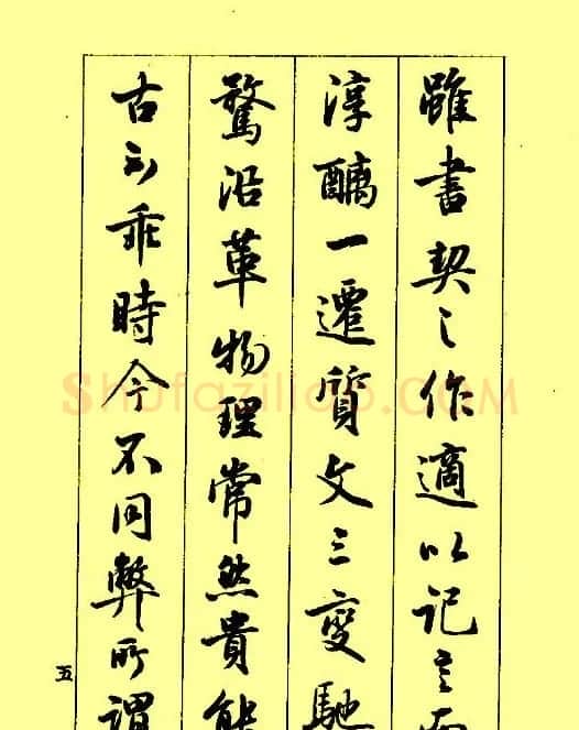 梁鼎光行书欣赏《孙过庭书谱》 | 软笔行书字帖
