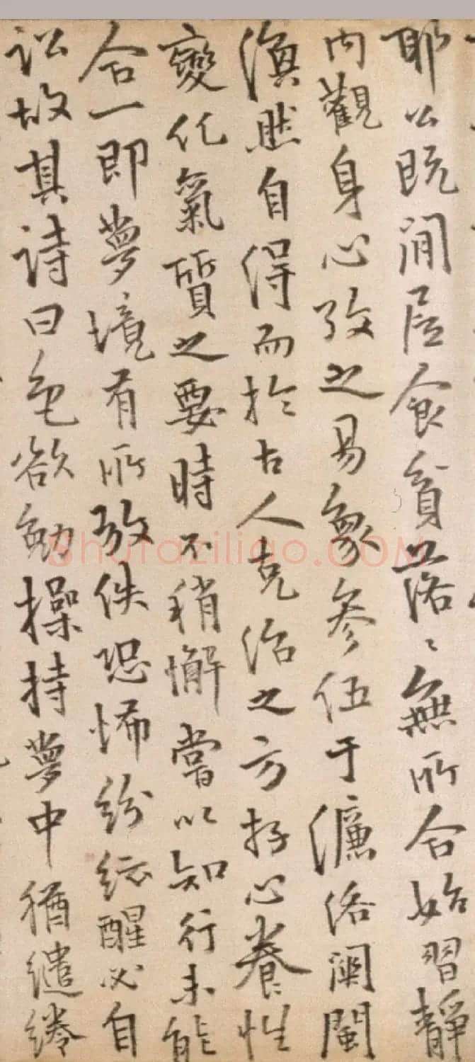 今释行楷书法长卷《元诚道人传》 | 书法长卷