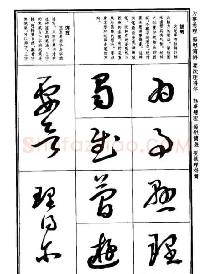 书法字海《王羲之草书十七帖解析字帖》 | 毛笔草书字帖