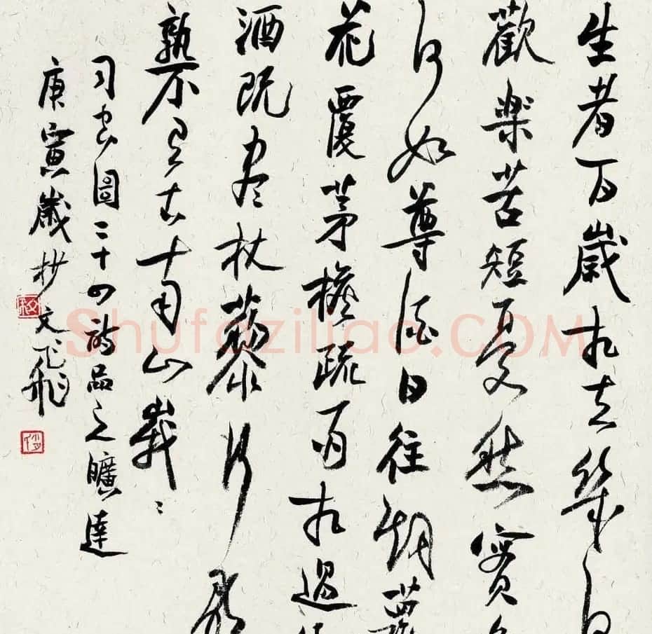 肖文飞毛笔书法作品欣赏 | 书法作品赏析
