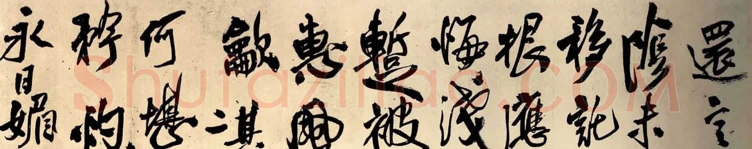 王铎行书奉点苍老乡亲五言律诗卷 | 书法长卷