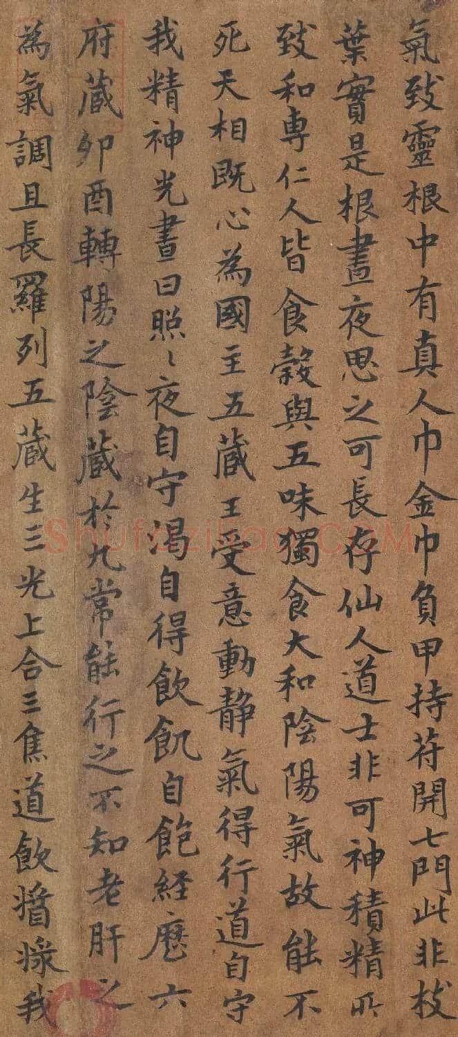 唐人楷书《黄庭经》附董其昌题跋 | 书法长卷