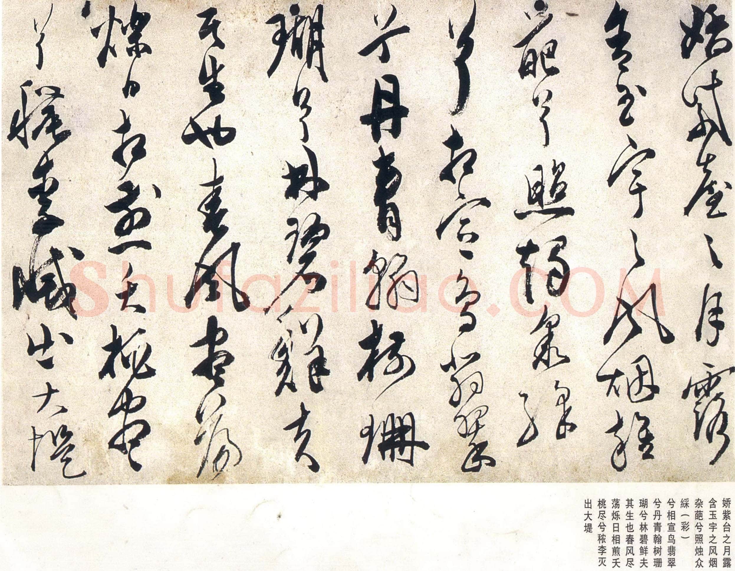 陈淳《宋之问秋莲赋》纸本 辽宁博物馆藏