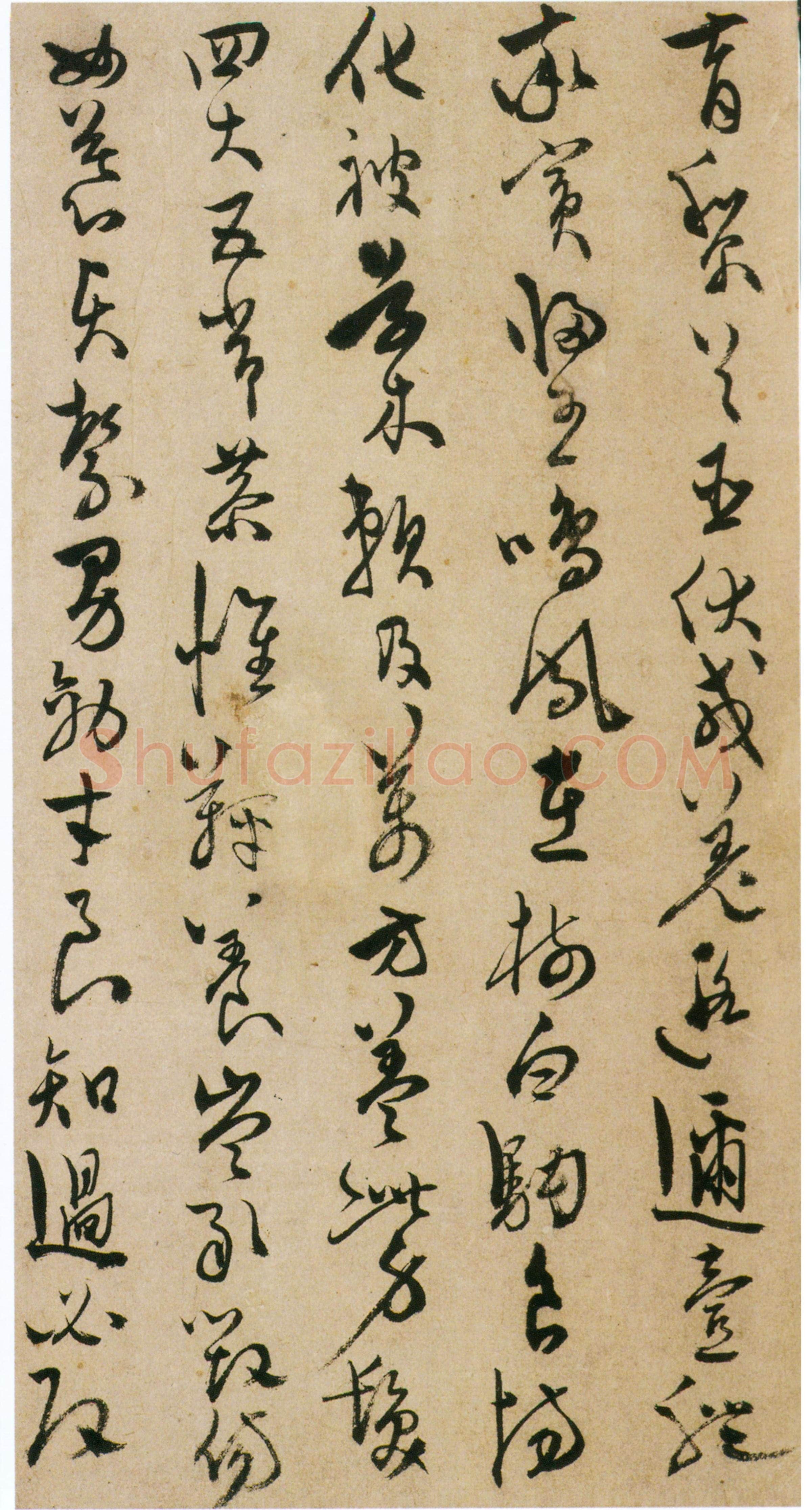 陈淳《草书千字文册》纸本 草书 32×16.5cm×17页 嘉靖十七年(1538)香港中文大学文物馆藏(北山堂捐赠)