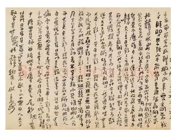 傅山《啬庐妙翰》手卷 纸本 31×603cm 台北何创时书法艺术基金会藏
