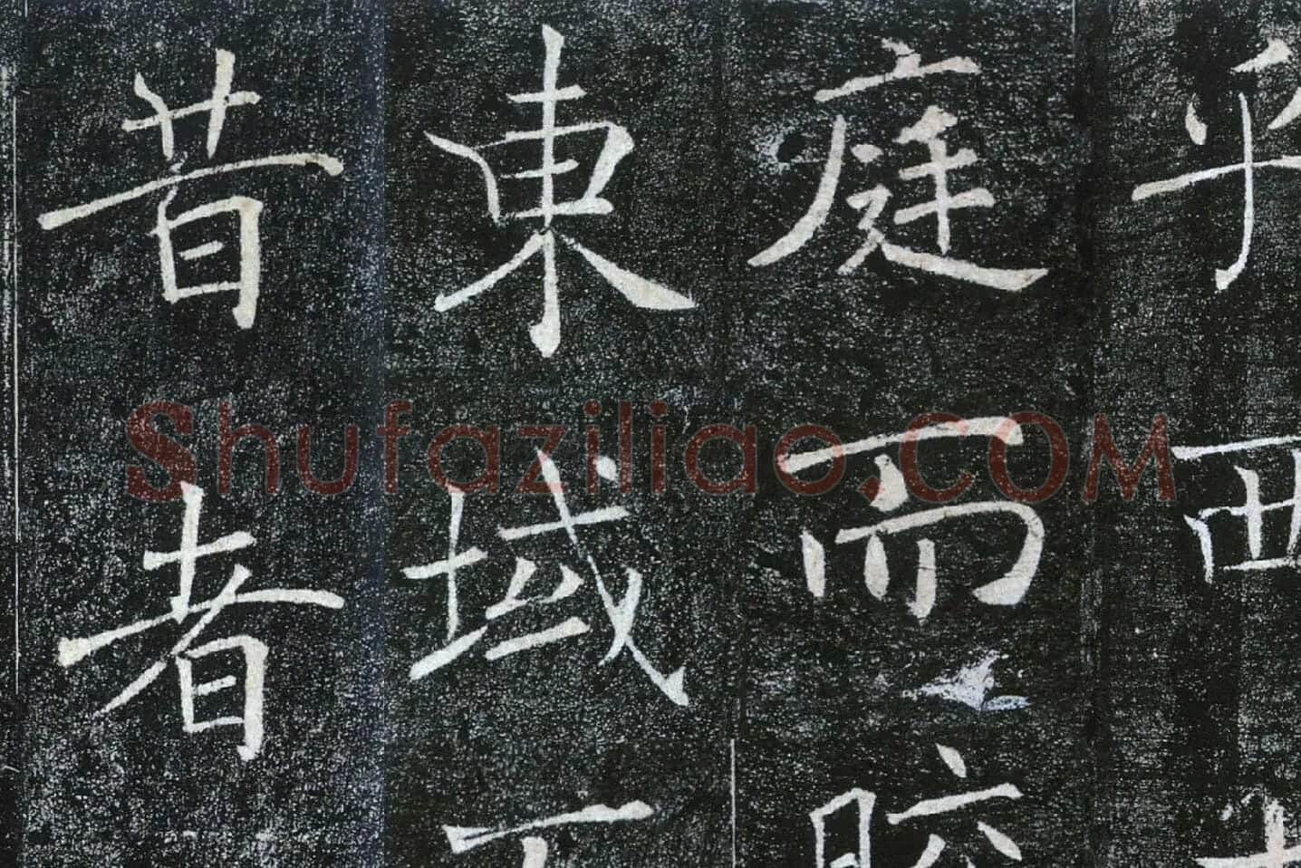 褚遂良楷书《雁塔圣教序》局部 (9)