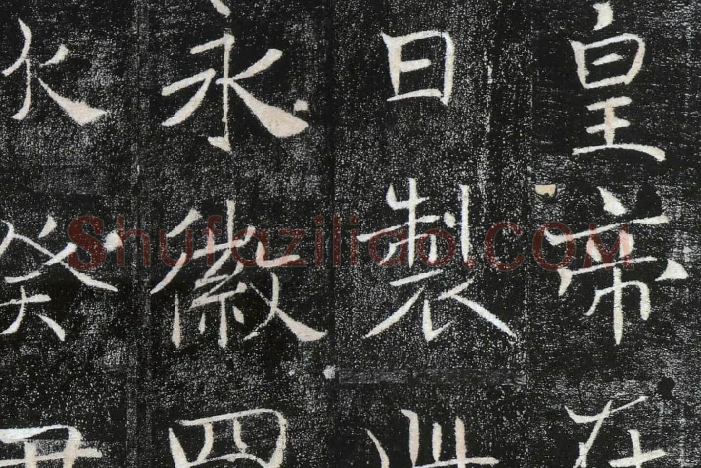 褚遂良楷书《雁塔圣教序》局部 (11)