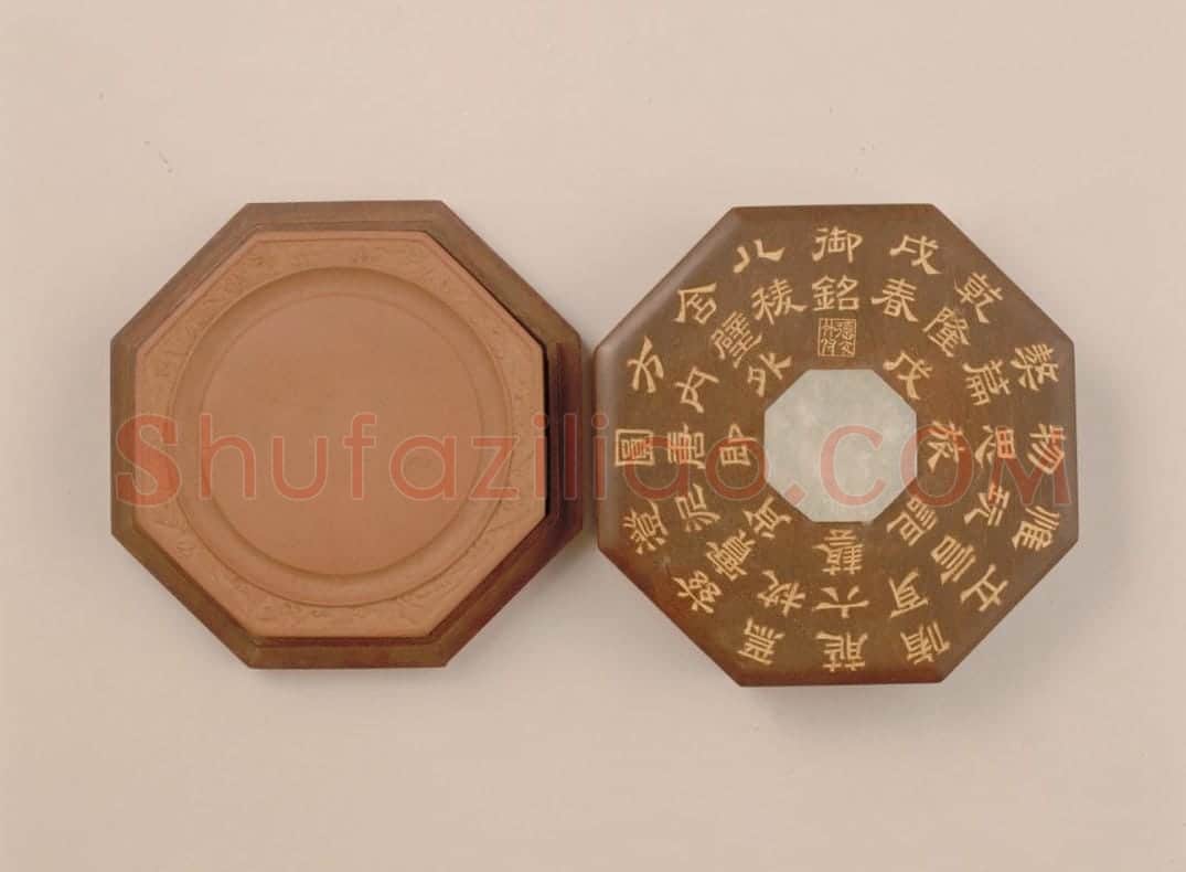 澄泥乾隆御制赏砚 | 故宫文房用品藏品