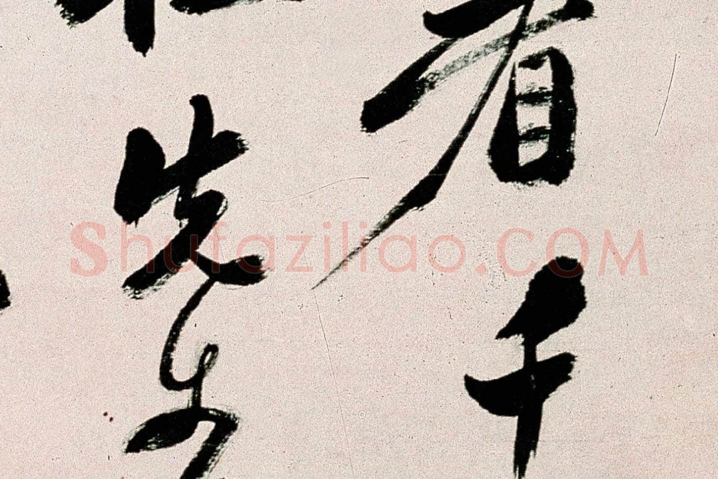 郑板桥行书《皓首归来种万松》局部 (4)