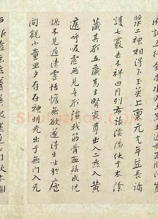 朱耷小行楷黄庭经_04