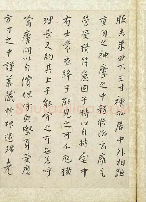 朱耷小行楷黄庭经_14