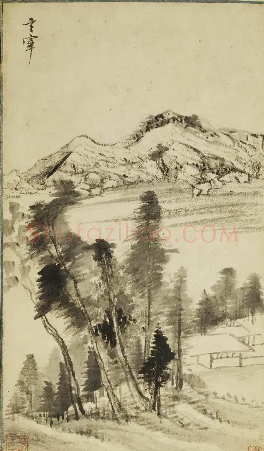 董其昌书画作品欣赏《画禅室小景册》 | 传世书法作品欣赏