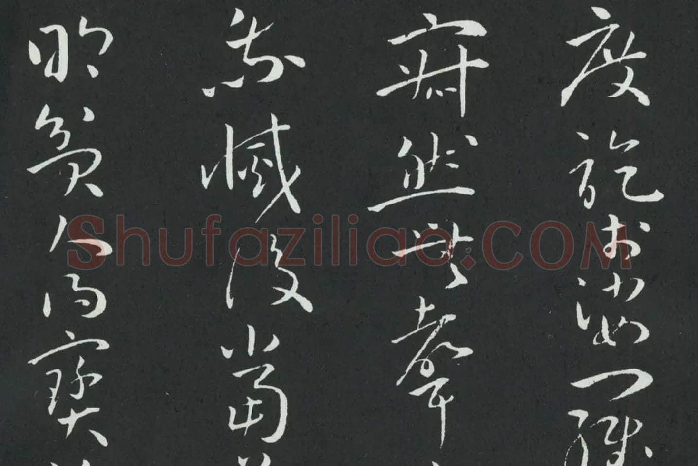 孙过庭草书《佛遗教经》墨拓局部 (3)
