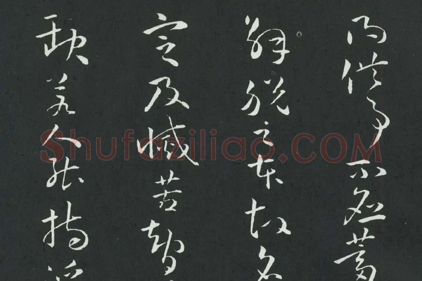 孙过庭草书《佛遗教经》墨拓局部 (5)