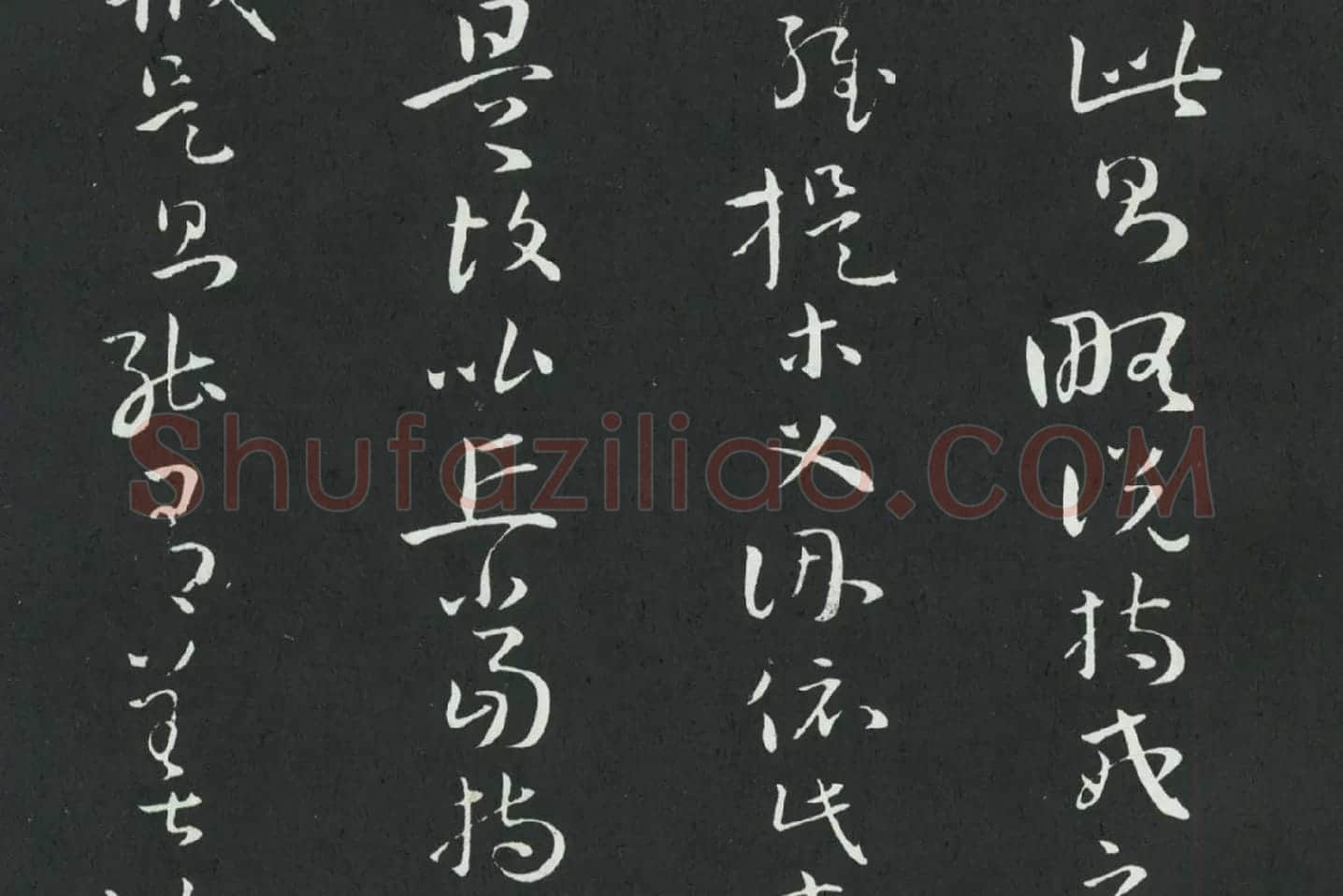 孙过庭草书《佛遗教经》墨拓局部 (6)
