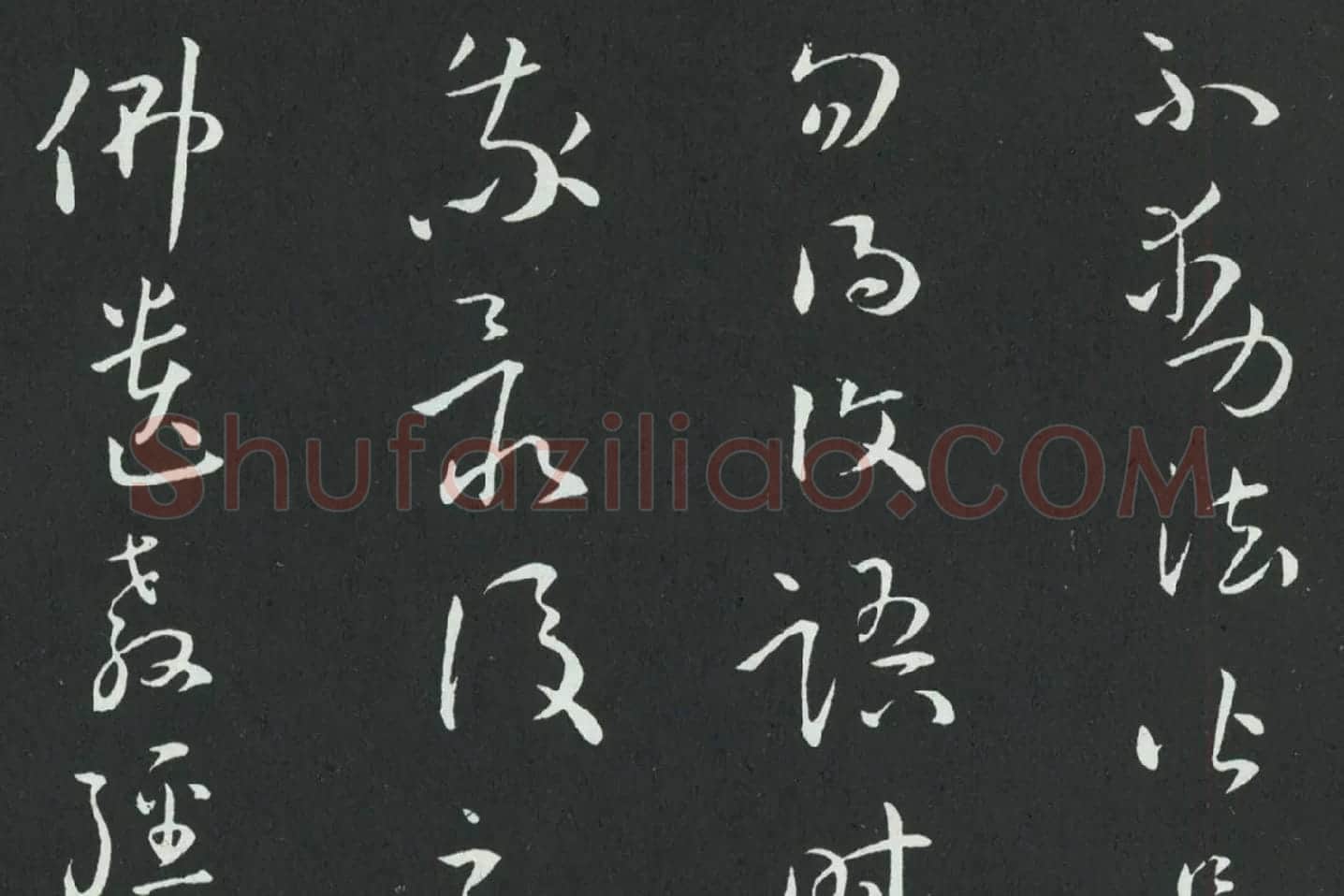 孙过庭草书《佛遗教经》墨拓局部 (11)