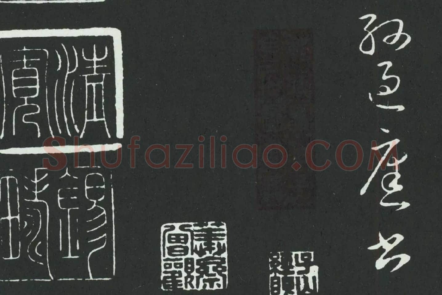 孙过庭草书《佛遗教经》墨拓局部 (14)