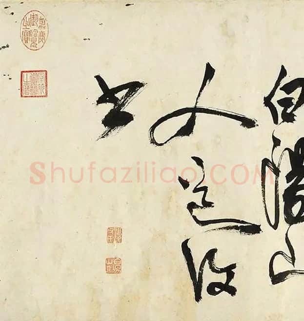 陈淳草书《书秋兴诗》卷_01