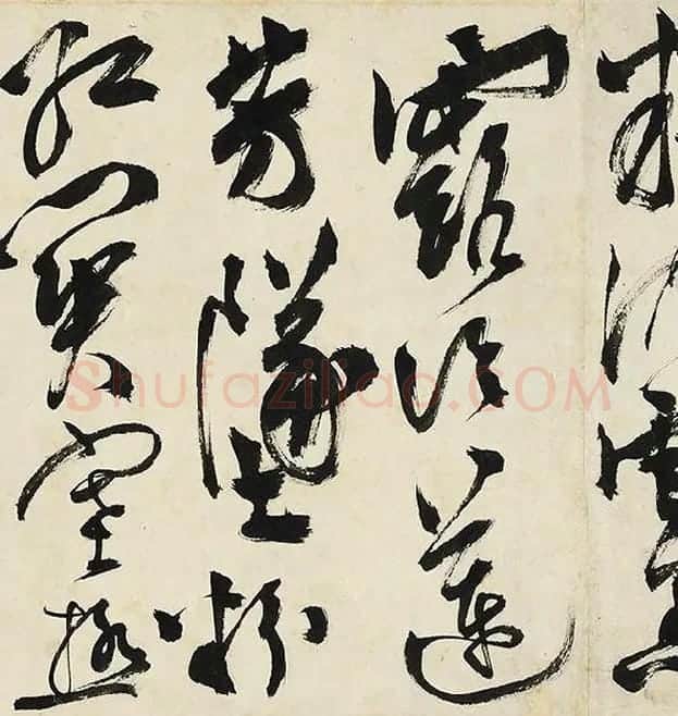 陈淳草书《书秋兴诗》卷_08