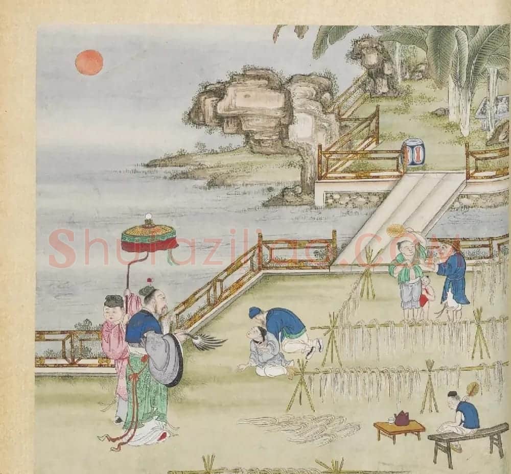 彩色字画大图欣赏《新诗造纸书画谱》 | 传世书法作品精选