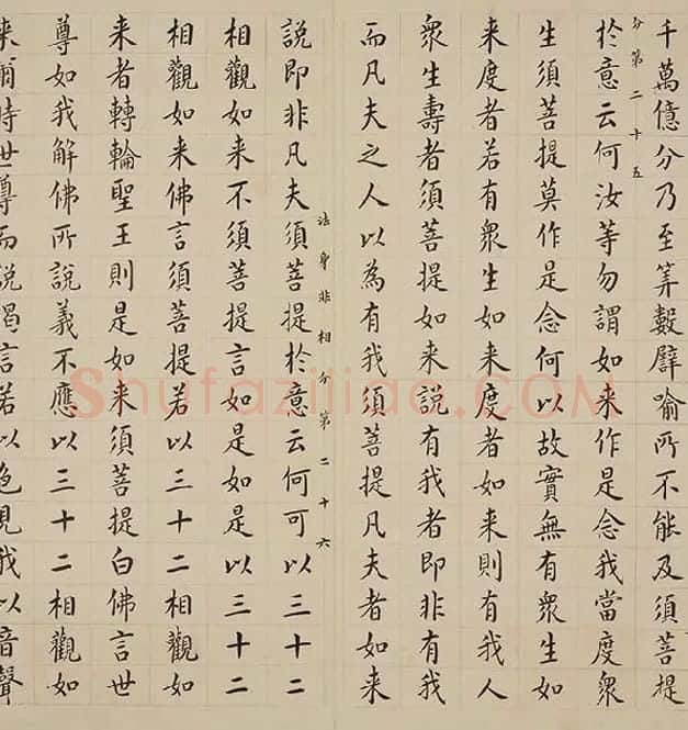 翁方纲小楷《金刚经册》_06