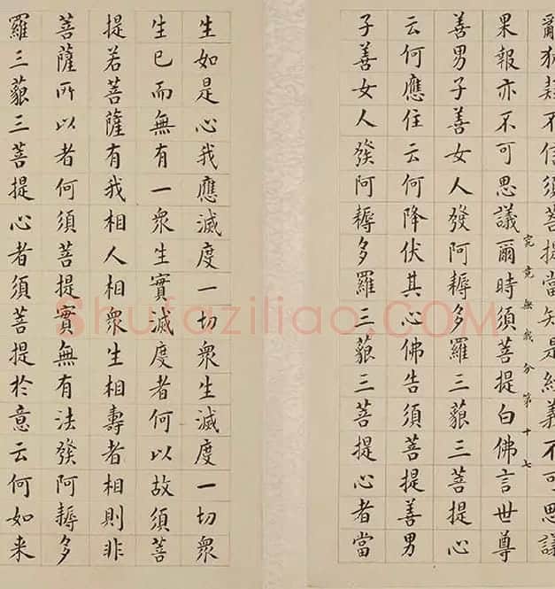 翁方纲小楷《金刚经册》_14