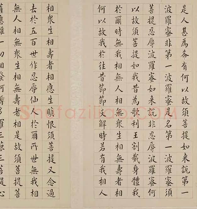 翁方纲小楷《金刚经册》_19