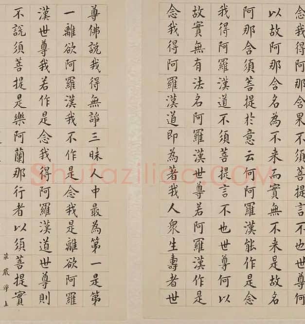 翁方纲小楷《金刚经册》_25