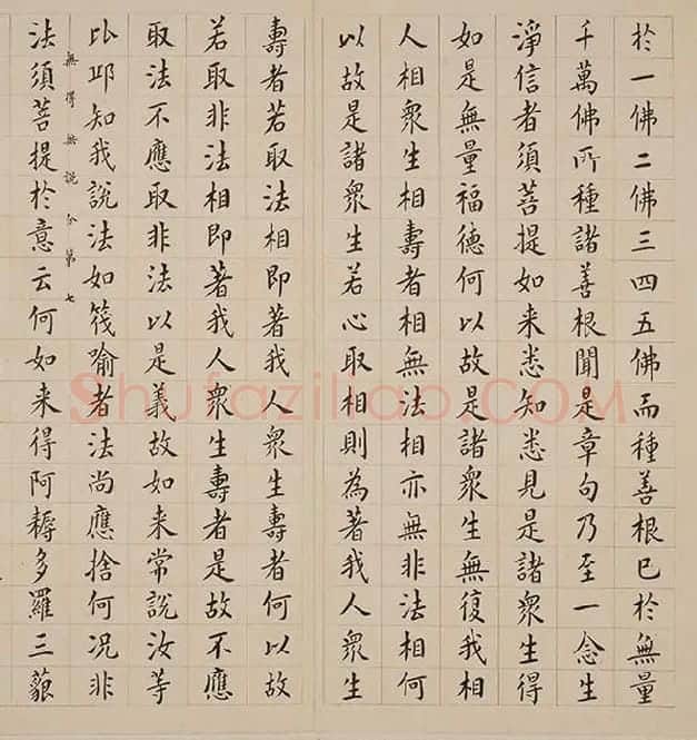 翁方纲小楷《金刚经册》_28