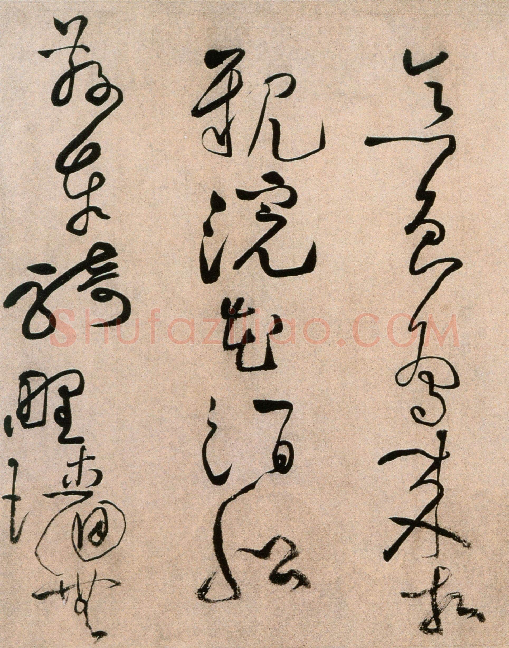 黄庭坚《浣花溪图引卷》纸本草书，35.5×391.4cm 北京故宫博物院藏