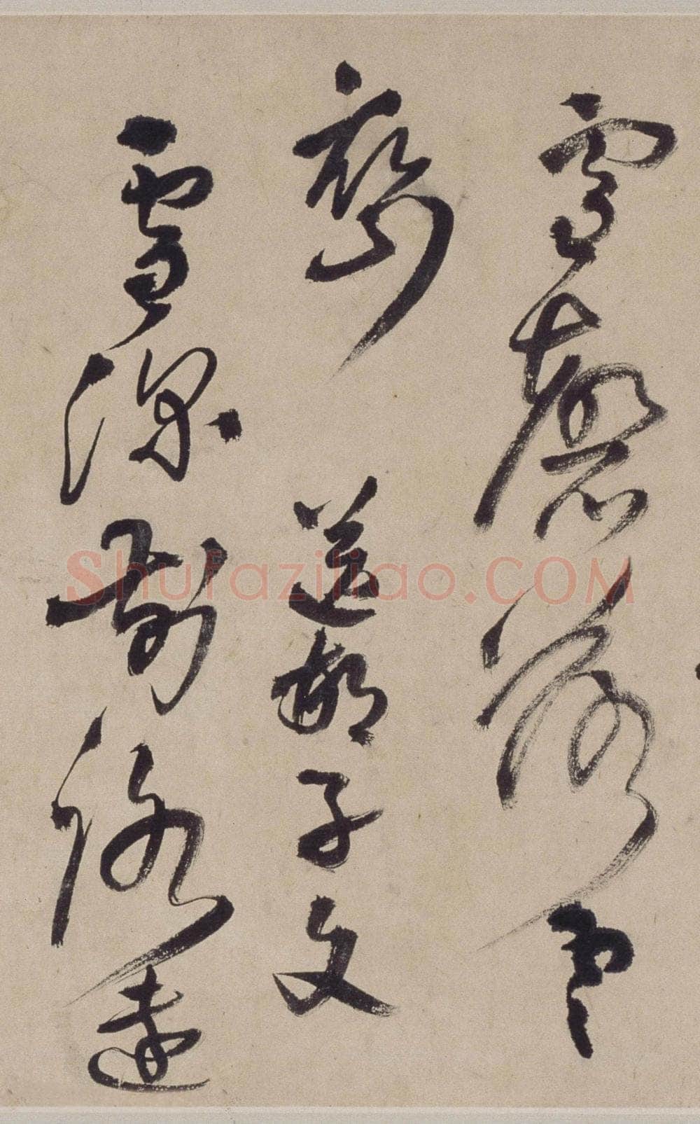 王铎《行草书自作五律五首诗卷》清顺治三年(丙戌1646年)北京故宫博物院藏
