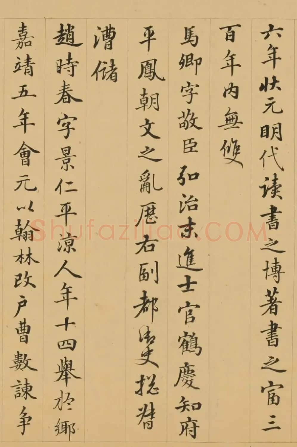 张照书法题文徵明洛原草堂图 | 软笔书法作品